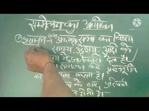 सम्मेलन का अर्थ सम्मेलन का आयोजन यूजीसी नेट पेपर फर्स्ट अनुसंधान क्षमता चैप्टर