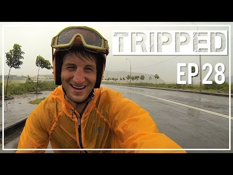 SURVIVING RAIN on Vietnam Motorcycle Trip | Da Nang to Hue | Vietnam Vlog TRIPPED Ep28