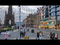 Edinburgh Scotland | 🎄 Christmas Ambient Walking Tour 4K