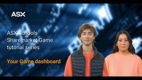 Your game dashboard | ASX Schools Sharemarket Game