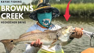 First time fishing Browns Creek off Heckscher Drive (Jacksonville Florida)