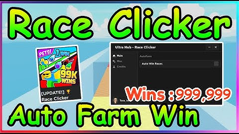 Roblox Race Clicker Script - Auto Farm Win