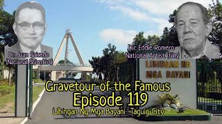 Gravetour of the Famous E119?? | Dir. Eddie Romero and Dr. Juan Salcedo | Libingan NMB -Taguig City