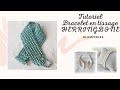 🦋Je refais pour vous le tissage HERRINGBONE ou tissage chevron en Français🦋