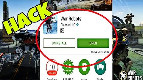 War robots hacker found. New 2018 video