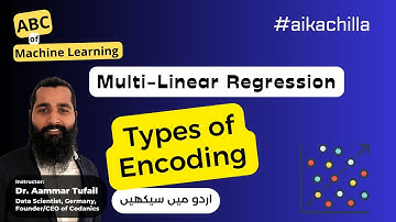 Multi linear regression and Encoding methods in Machine Learning