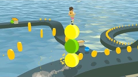 Stack Rider - All Levels Gameplay Android, iOS