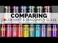 Dragonfly Glaze VS  Color Shift
