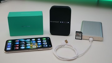 Extend iPhone Storage and Transfer files with RavPower FileHub