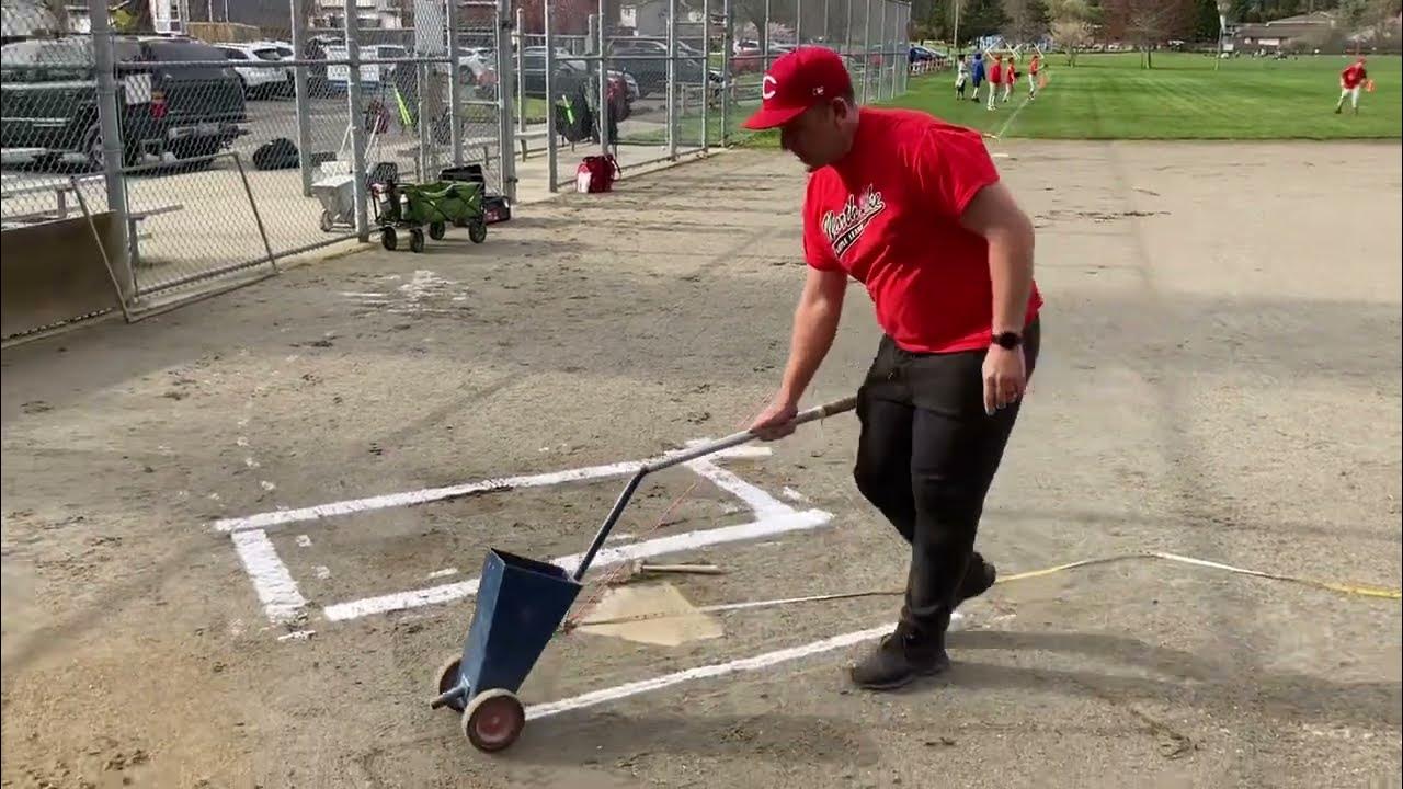 Field Maintenance 3 Batters Box Chalk YouTube
