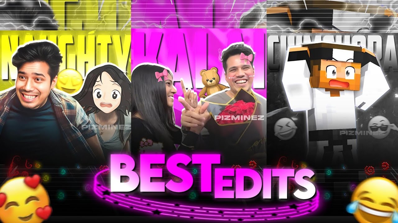 Best Edits Of The Month🗿| Shorts Compilation | PizmineZ - YouTube