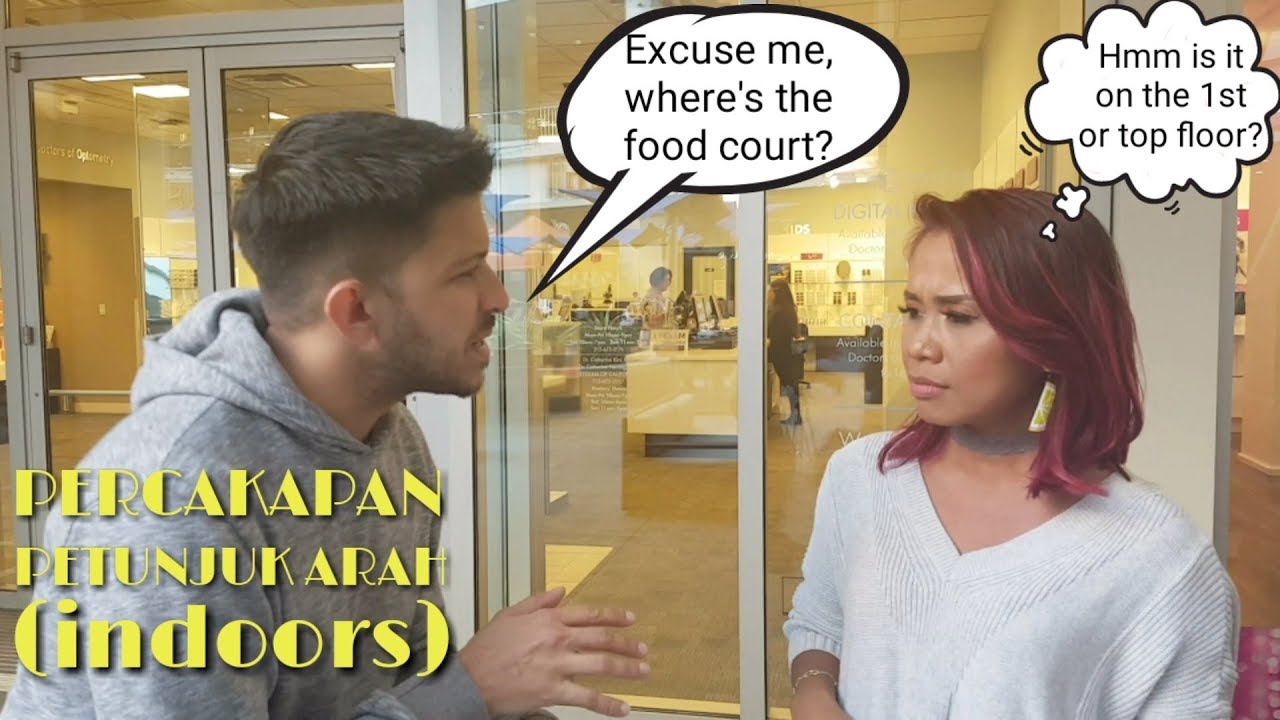 Percakapan Petunjuk Arah di Dalam ➡️ 🚻