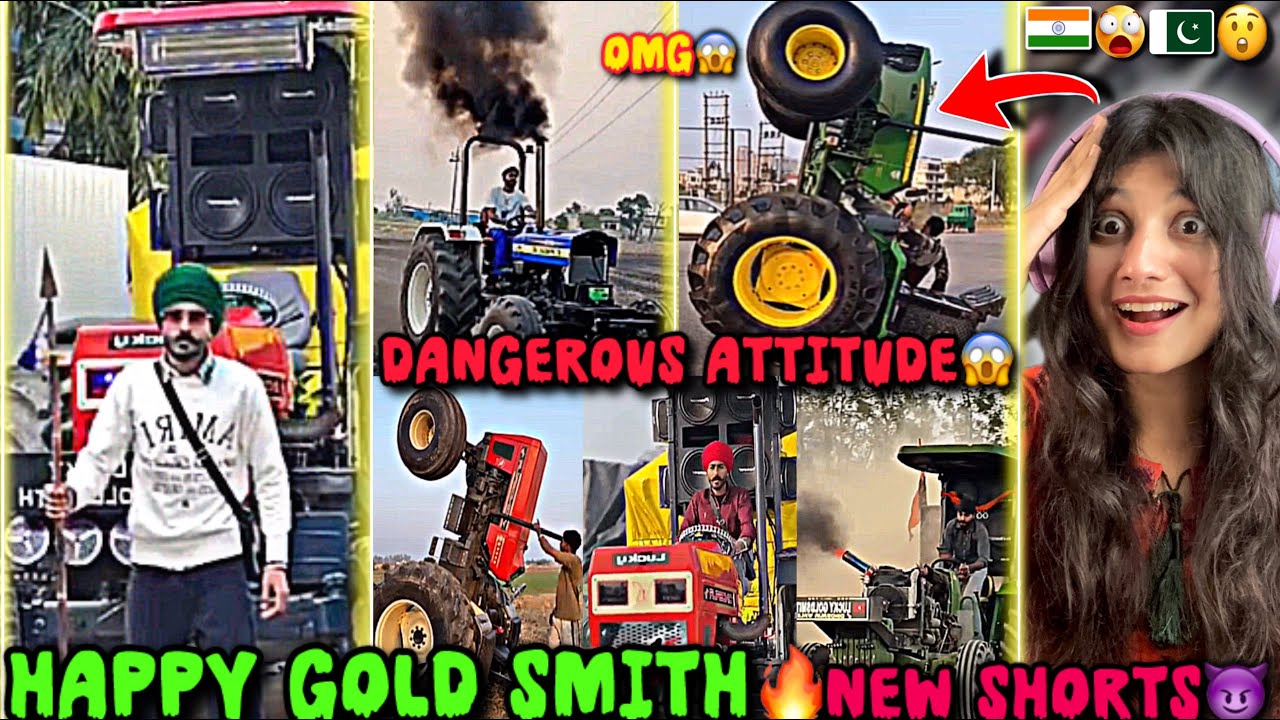 reaction Lucky Gold smith dangerous😱attitude😈videos🔥/shorts 