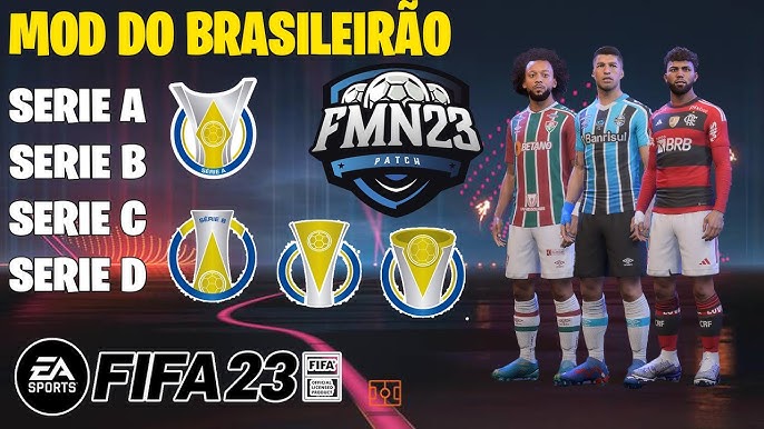 Como colocar o Brasileirão no FIFA 23 na #Steam Verde e a seleção  brasileira 