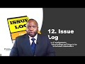 Key Project Management / PMP Exam Instruments #12 - Issue Log & Problem Solving