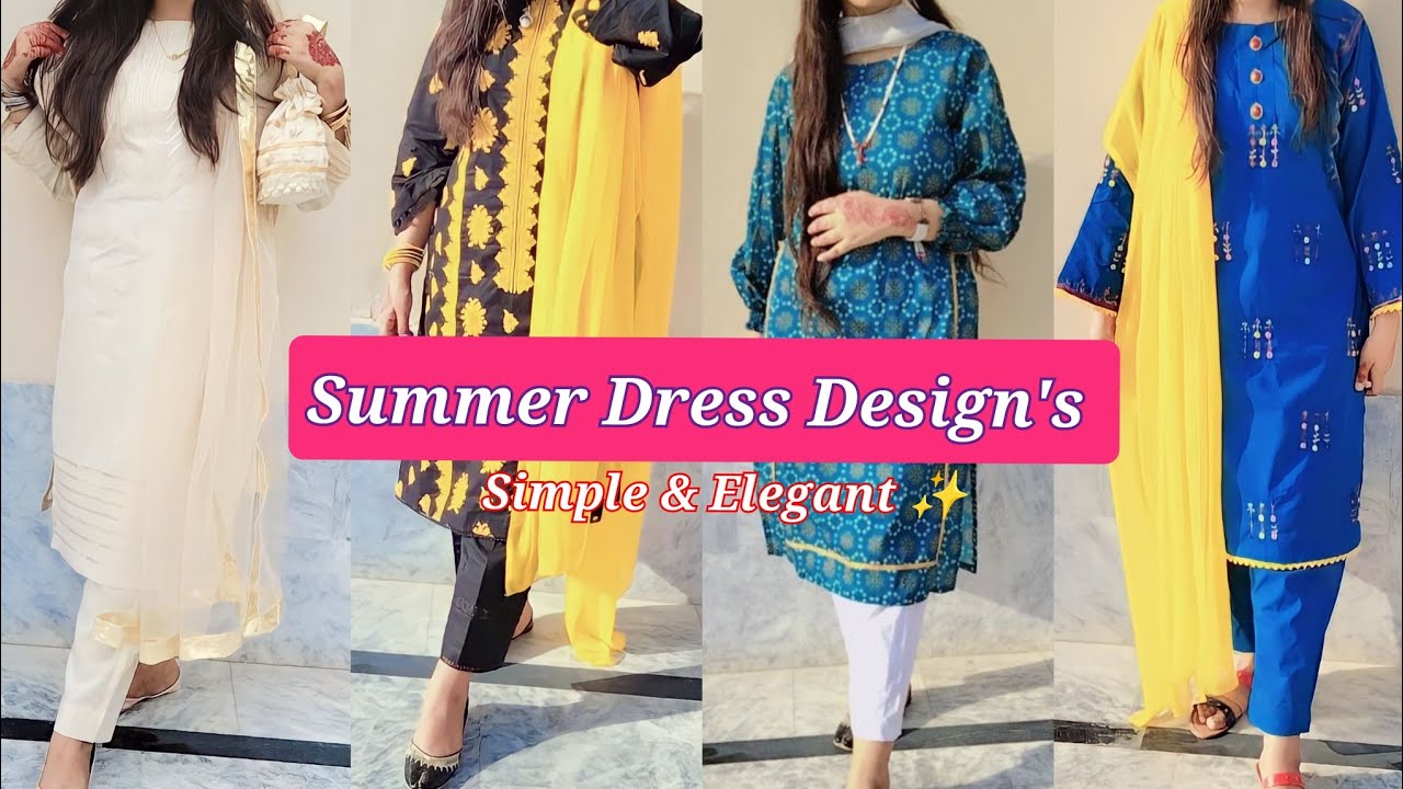 SUMMER Dress Design's👗 Elegant & Beautiful Dress Designs Dress