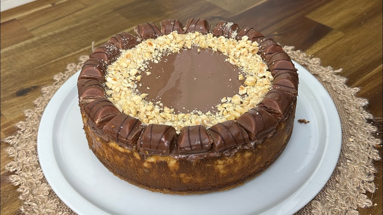 La mejor tarta de queso de kinder bueno - cheesecake