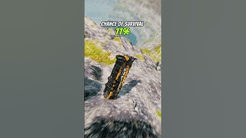 Double-Decker BUS vs a CLIFF