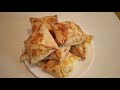 СЛОЕНЫЕ КОНВЕРТИКИ С КУРИЦЕЙ.БЫСТРО И ВКУСНО.