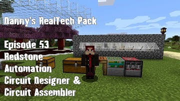 Real Tech #053 - Automated Redstone Circuit Designer & Assembler