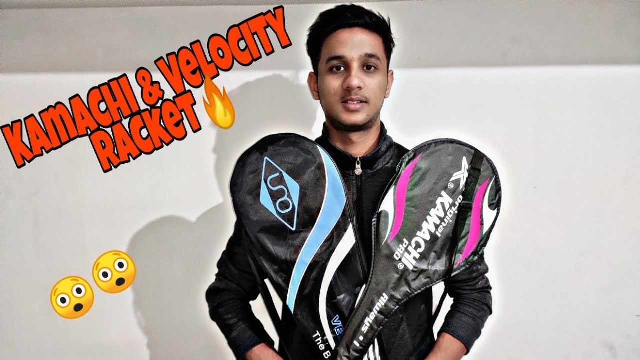 BEST BADMINTON RACKET UNDER BUDGET (KAMACHI and VELOCITY) UNBOXING and REVIEW🔥 