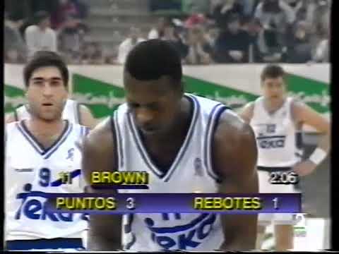 Final Copa del Rey de baloncesto 1993 Joventut Real Madrid