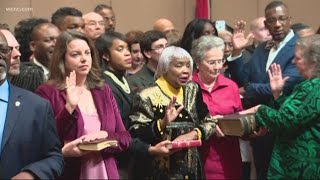County commission made up of all Democrats sworn in