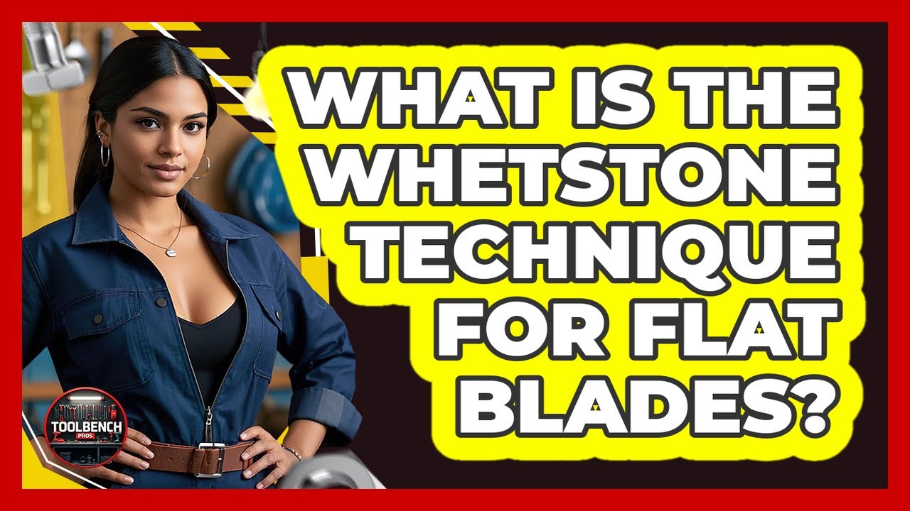 What Is The Whetstone Technique For Flat Blades?