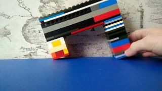 Как сделать пистолет из лего стреляющий резинками