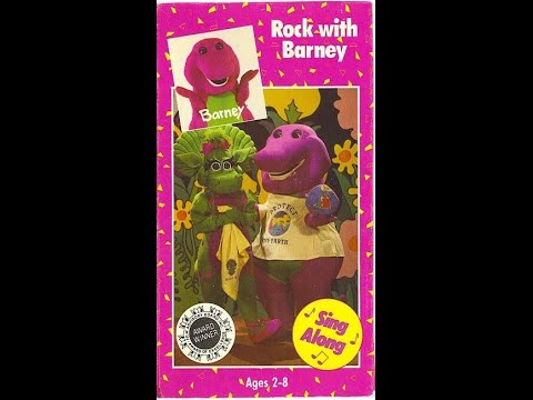 Barney: Rock with Barney 1992 VHS