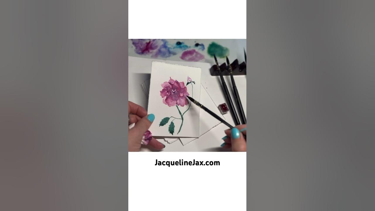 Mini Watercolor Journal Tutorial 