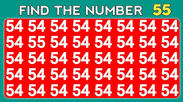 TEST YOUR OBSERVATION SKILLS | NUMBER AND LETTER IQ QUIZ EDITION | ODDITY SPOTTING