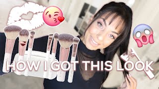 How I Got This Look Vlog Brushes Helen Louvy X