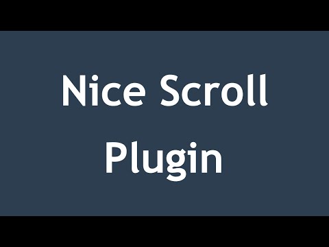 [ Arabic Tutorial Create Template 2 ] #16 - Use Nice Scroll Plugin
