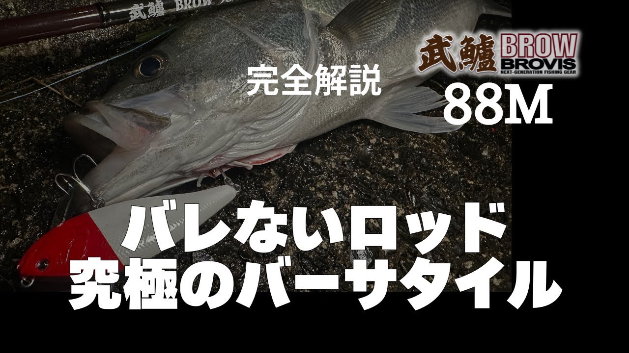 88M武鱸ロッド解説 - YouTube