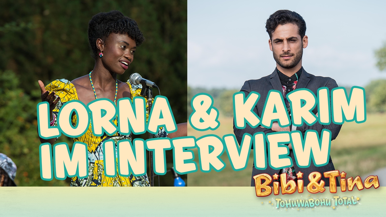 BIBI & TINA 4 - Tohuwabohu Total - INTERVIEW mit Karim Günes und Lorna
