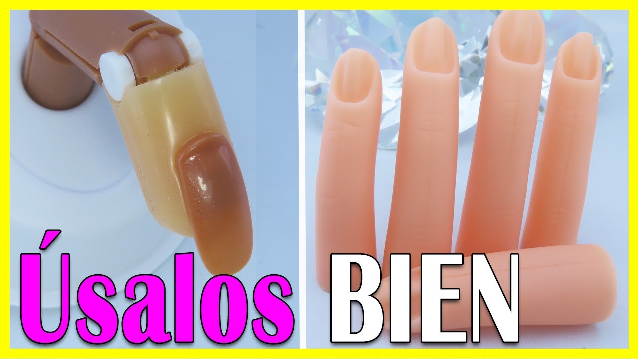 👉 DEDOS de práctica para Uñas ACRÍLICAS y GEL y COMO se Usan 💅💅 / Paso a  paso - thptnganamst.edu.vn