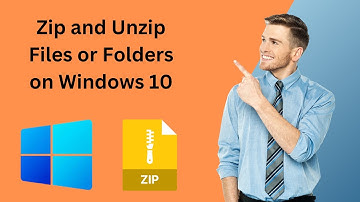 How to Zip and Unzip Files  or Folders on Windows 10 PC | GearUpWindows Turtorial