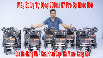 Máy Dập Nắp Cốc Tự Động X7 Pro VN Có Điểm Khác Biệt Nào So Với Hàng Rẻ