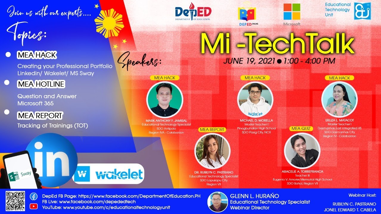 MiTechTalk Creating your Professional Portfolio using Linkedin/Wakelet