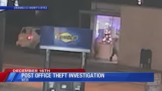 Public asked to help identify suspects in post office burglaries