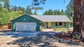 54665 SW Bates St video tour