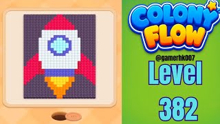 Colony Flow Level 382 Walkthrough Solution 