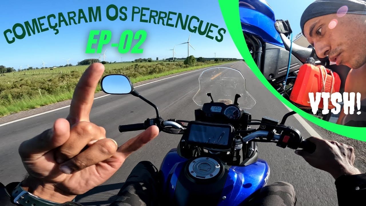 EP-02 | Cheguei no CHUÍ-RS de Tenere 250 | Viagem SOZINHO de moto até o USHUAIA, Patagônia Argentina