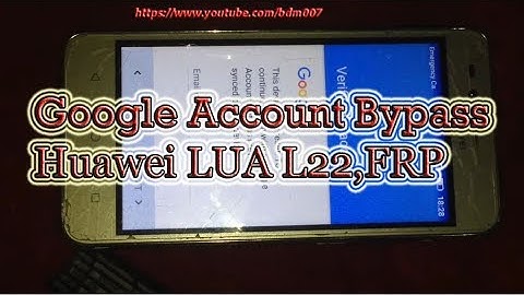how to bypass google account huawei lua L22 | Google Account Bypass Huawei LUA L22,FRP
