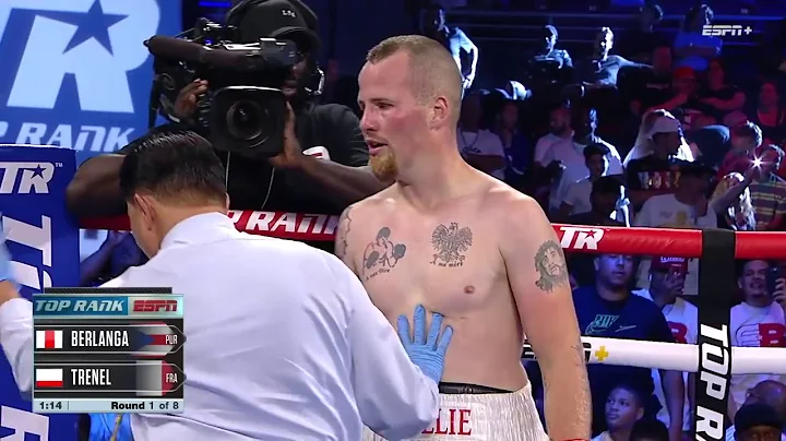 Edgar Berlanga vs Gregory Trenel  FULL FIGHT  12 1...