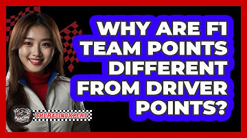 Why Are F1 Team Points Different From Driver Points? - The Racing Xpert