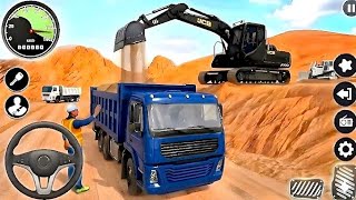👷City Road Construction Simulator 3D 🚧 | Heavy Excavator & Truck - Android Gameplay screenshot 1