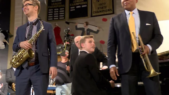 WYNTON MARSALIS Surprise Visit to Honor Steve Massey