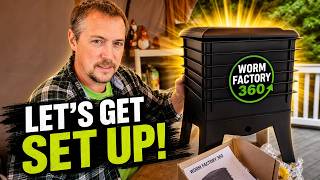 I Finally Got a Worm Factory 360! Unboxing, Setup, & Tips!